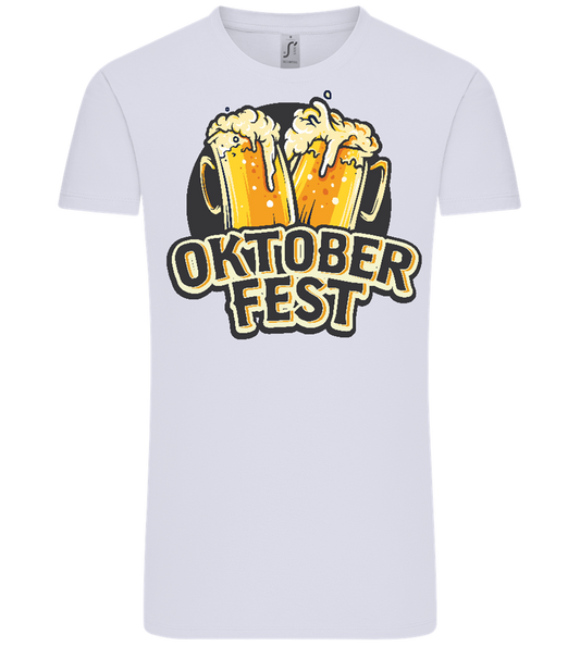 Oktoberfest Beers Design - Comfort Unisex T-Shirt_LILAK_front