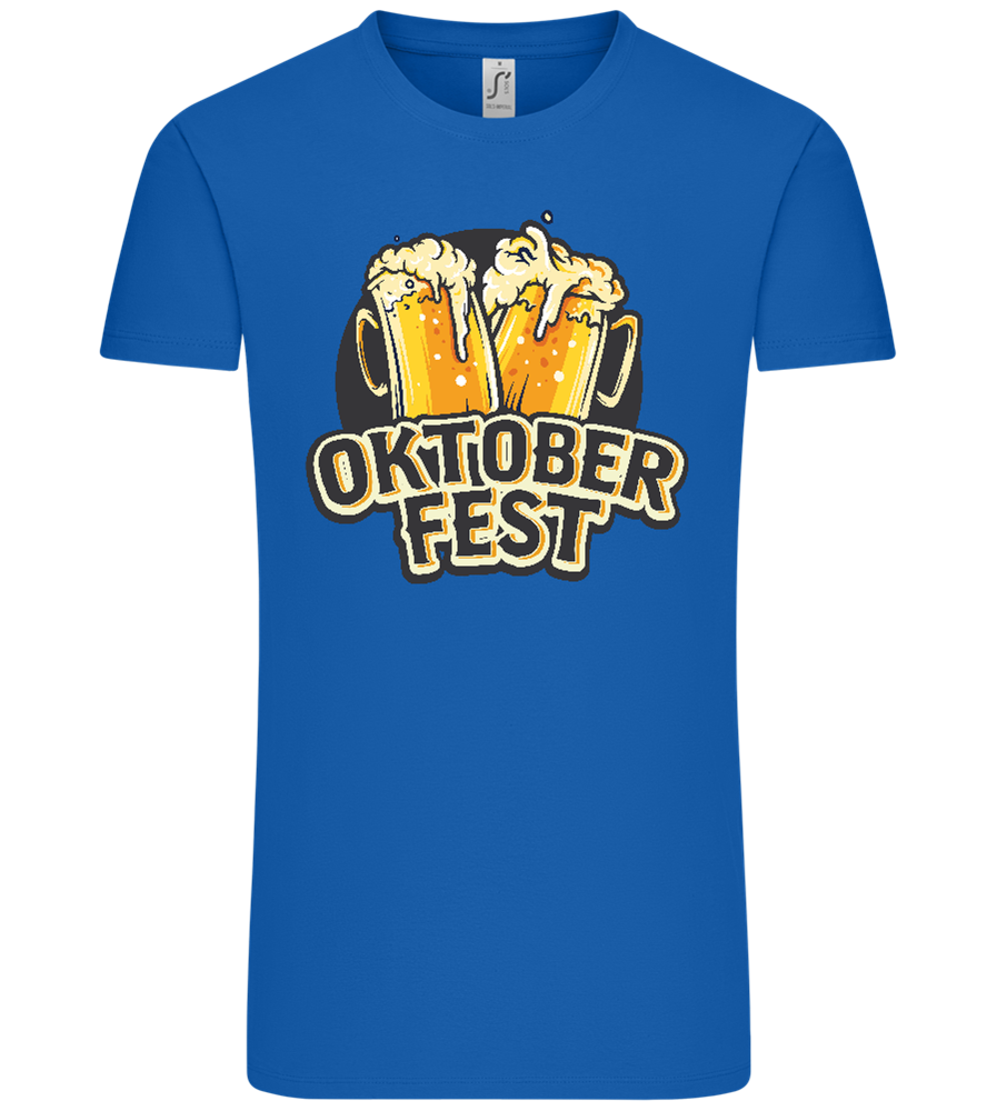Oktoberfest Beers Design - Comfort Unisex T-Shirt_ROYAL_front