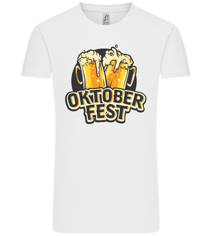 Oktoberfest Beers Design - Comfort Unisex T-Shirt_WHITE_front