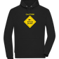 Speed Bump Design - Comfort unisex hoodie_BLACK_front