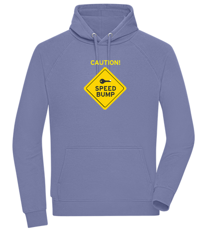 Speed Bump Design - Comfort unisex hoodie_BLUE_front