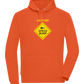 Speed Bump Design - Comfort unisex hoodie_BURNT ORANGE_front