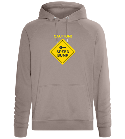 Speed Bump Design - Comfort unisex hoodie_CHARCOAL CHIN_front