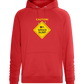 Speed Bump Design - Comfort unisex hoodie_RED_front