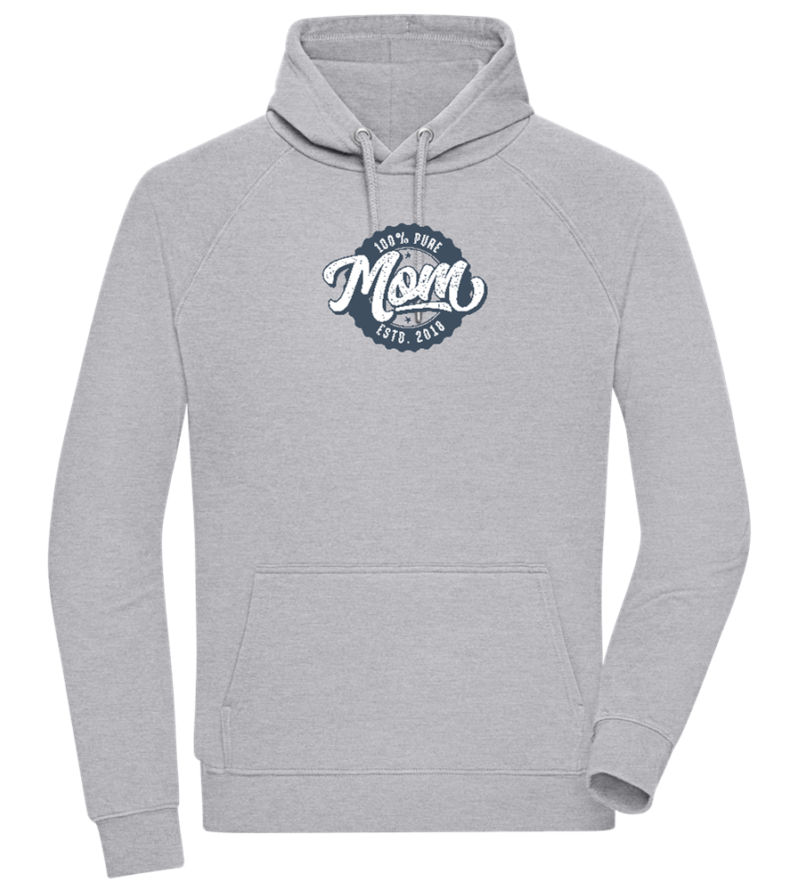 100% Pure Mom Design - Comfort unisex hoodie_ORION GREY II_front