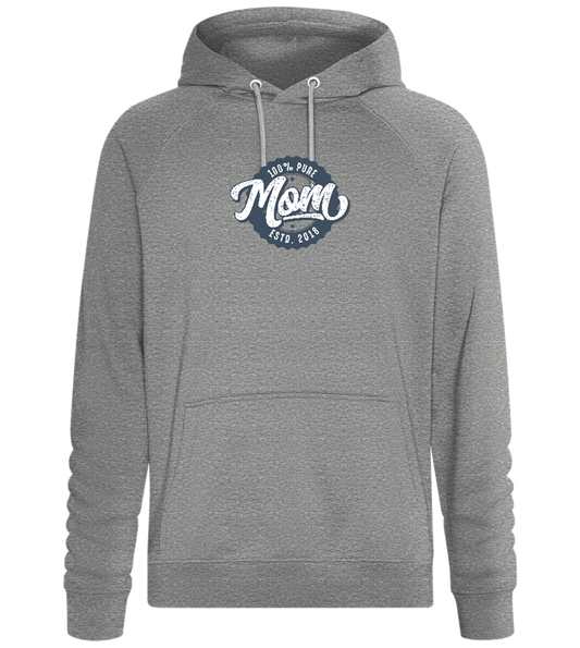 100% Pure Mom Design - Comfort unisex hoodie_ORION GREY II_front