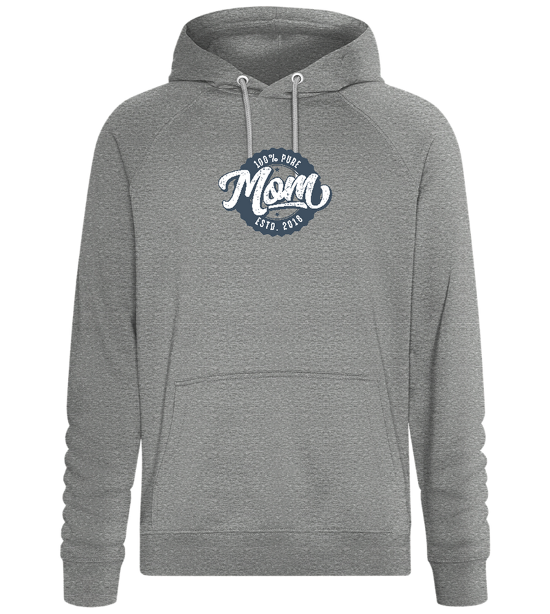 100% Pure Mom Design - Comfort unisex hoodie_ORION GREY II_front