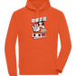 Lonely Hearts Design - Comfort unisex hoodie_BURNT ORANGE_front