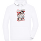 Lonely Hearts Design - Comfort unisex hoodie_WHITE_front