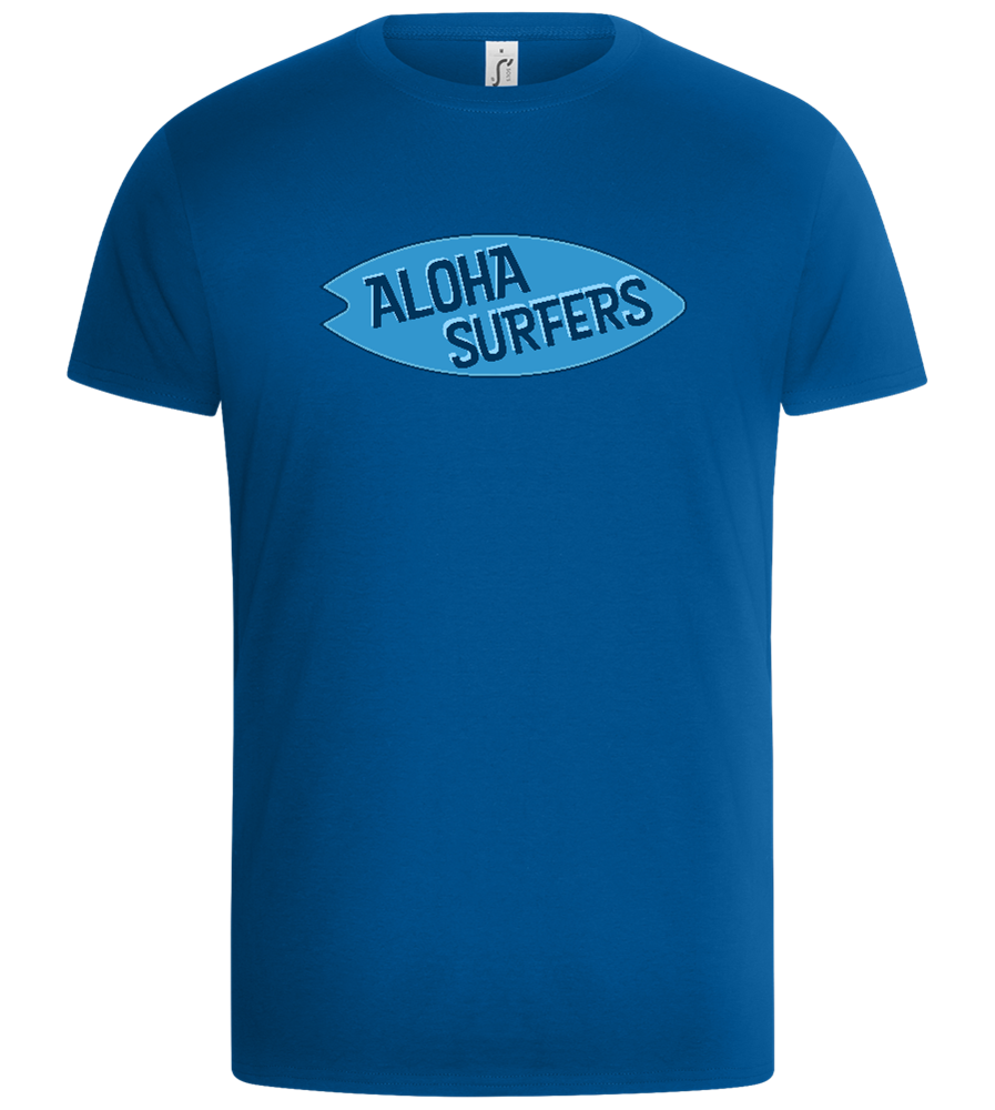 Aloha Surf Crew Design - Basic Unisex T-Shirt_ROYAL_front