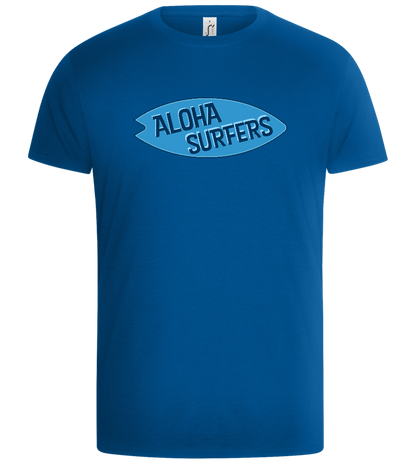 Aloha Surf Crew Design - Basic Unisex T-Shirt_ROYAL_front