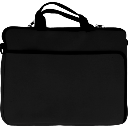 Neoprene Laptop Pouch_BLACK_front