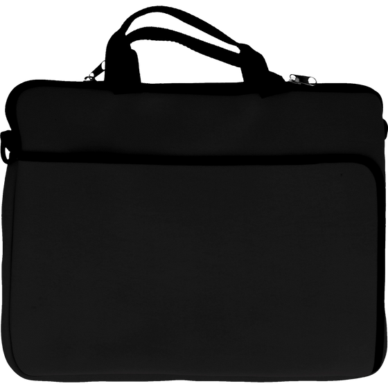Neoprene Laptop Pouch_BLACK_front