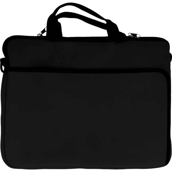 Neoprene Laptop Pouch_BLACK_front