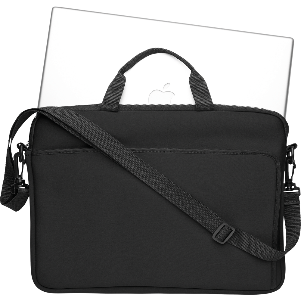 Neoprene Laptop Pouch_BLACK_DETAILEDIMAGE_front_5