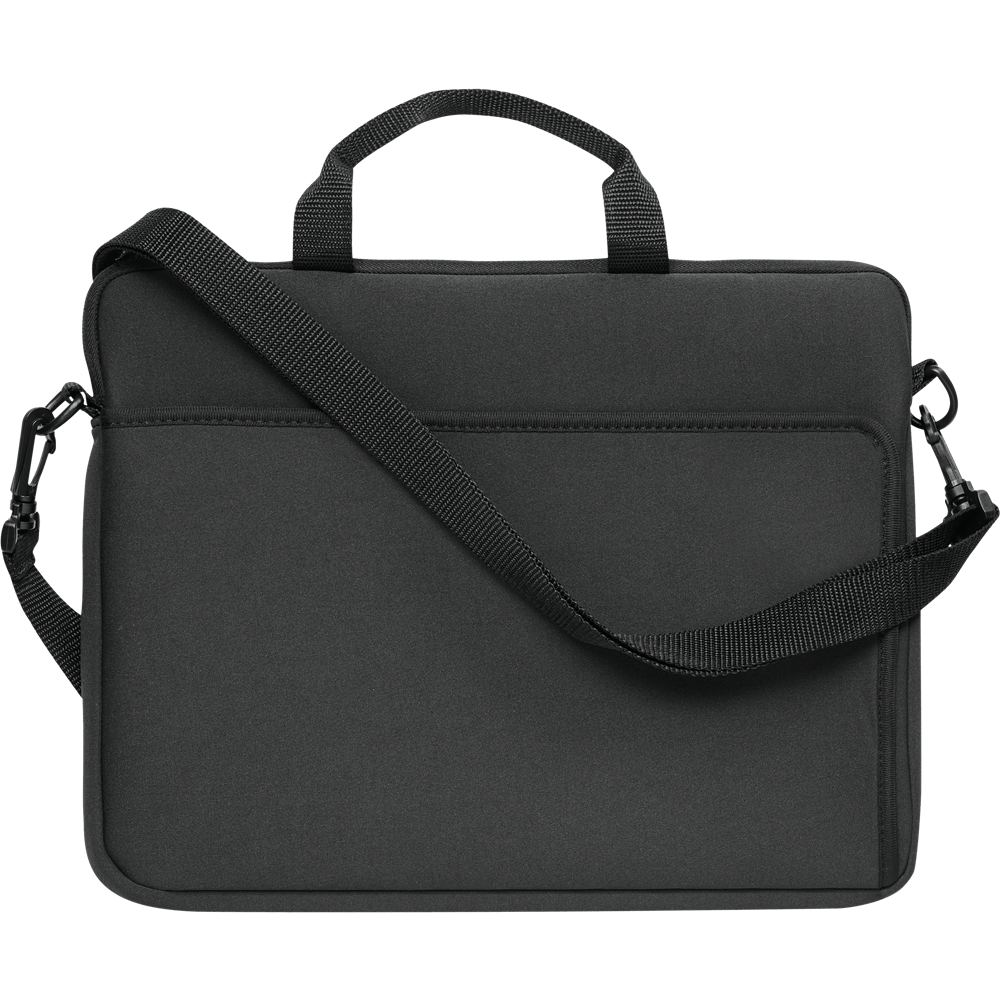 Neoprene Laptop Pouch_BLACK_DETAILEDIMAGE_front_1
