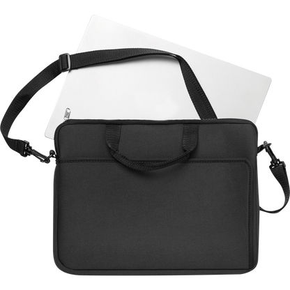 Neoprene Laptop Pouch_BLACK_DETAILEDIMAGE_front_2