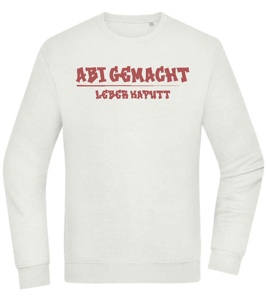 Abi Gemacht Leber Kaputt Design - Comfort Essential Unisex Sweater_CREAMY GREEN_front