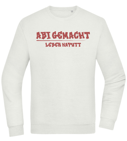 Abi Gemacht Leber Kaputt Design - Comfort Essential Unisex Sweater_CREAMY GREEN_front