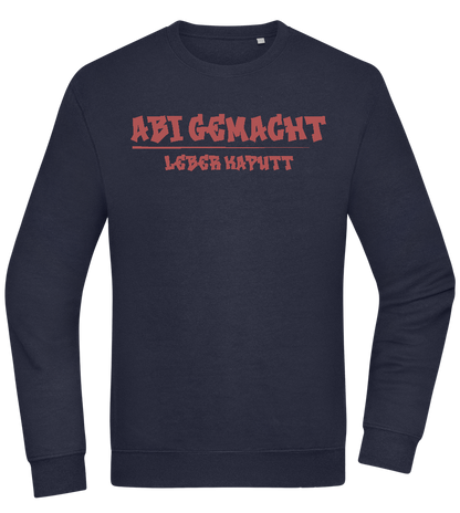 Abi Gemacht Leber Kaputt Design - Comfort Essential Unisex Sweater_FRENCH NAVY_front