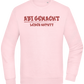 Abi Gemacht Leber Kaputt Design - Comfort Essential Unisex Sweater_LIGHT PEACH ROSE_front