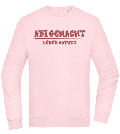 Abi Gemacht Leber Kaputt Design - Comfort Essential Unisex Sweater_LIGHT PEACH ROSE_front