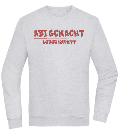 Abi Gemacht Leber Kaputt Design - Comfort Essential Unisex Sweater_ORION GREY II_front