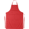 Adjustable Kitchen Apron_RED_front