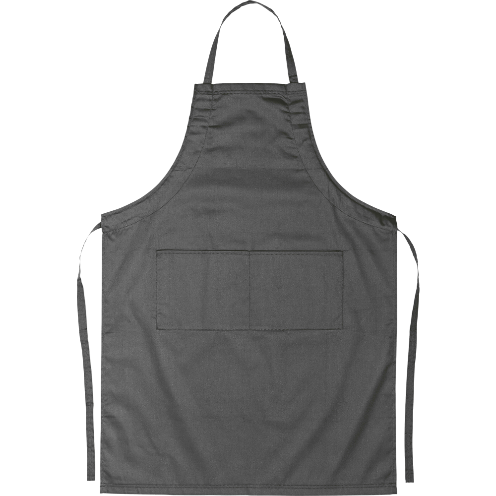 Adjustable Kitchen Apron_STONE GREY_front