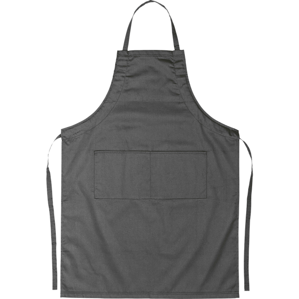Adjustable Kitchen Apron_STONE GREY_front