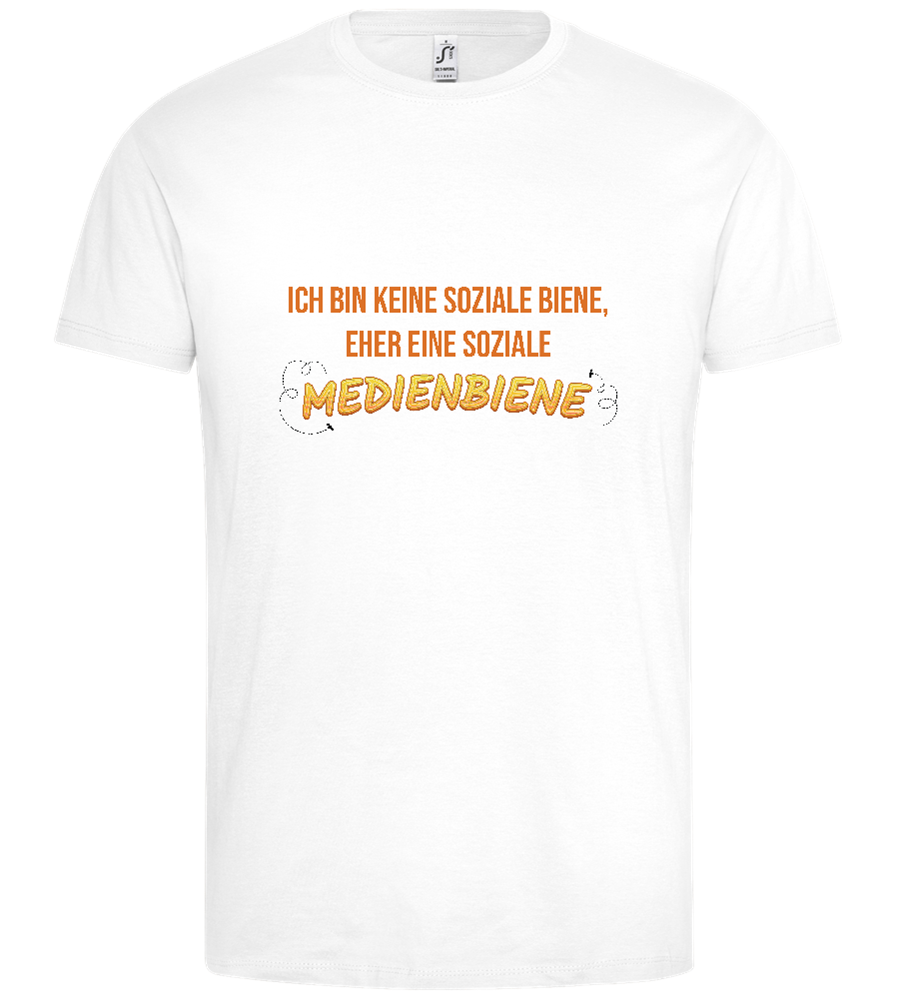 Social Media Design - Premium men's t-shirt_WHITE_front