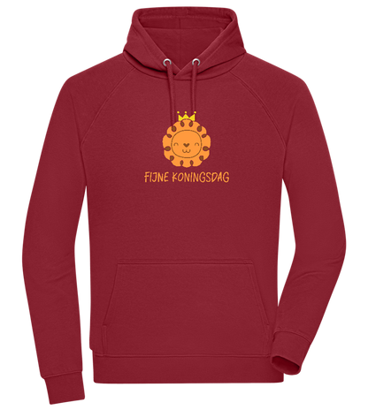 Fijne Koningsdag Design - Comfort unisex hoodie_BORDEAUX_front