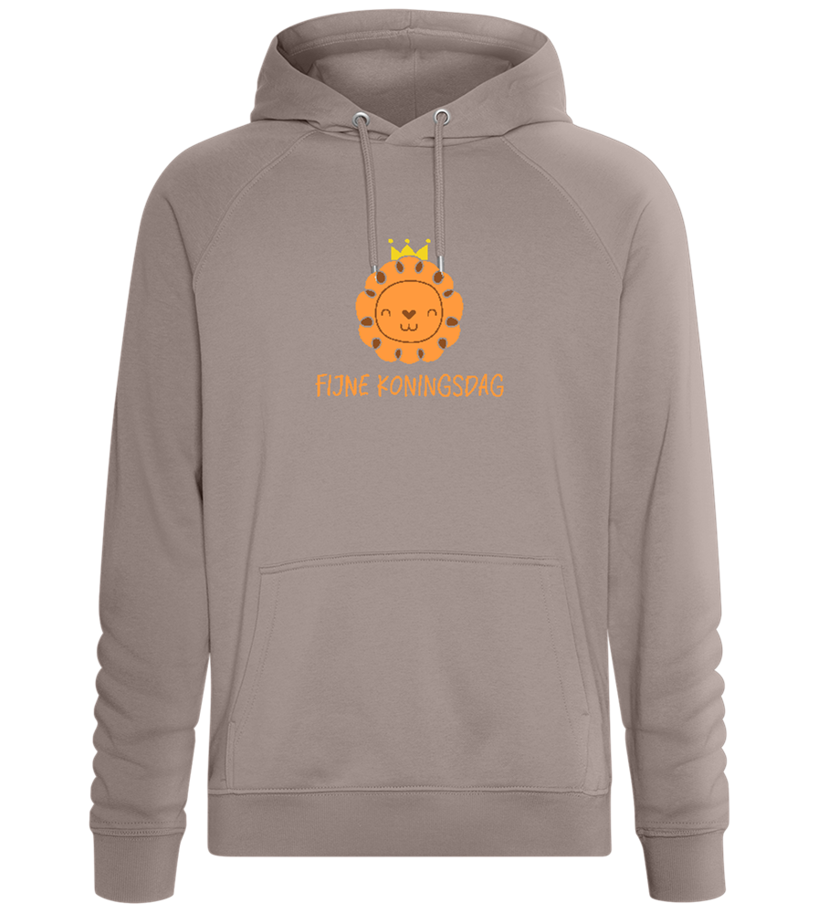 Fijne Koningsdag Design - Comfort unisex hoodie_CHARCOAL CHIN_front