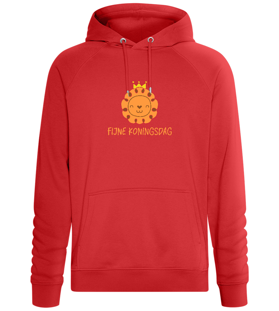 Fijne Koningsdag Design - Comfort unisex hoodie_RED_front