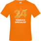 Freekick Specialist Design - Basic kids t-shirt_ORANGE_front