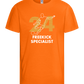 Freekick Specialist Design - Basic kids t-shirt_ORANGE_front