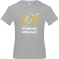Freekick Specialist Design - Basic kids t-shirt_ORION GREY_front