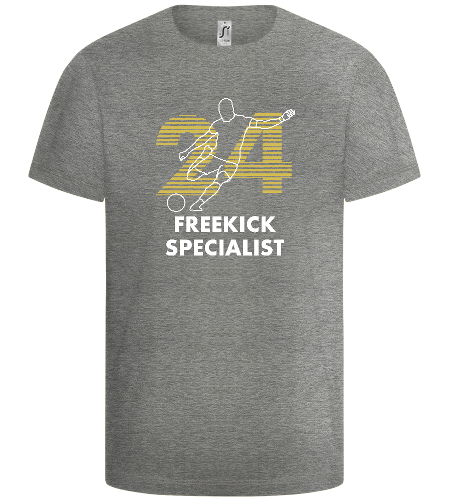 Freekick Specialist Design - Basic kids t-shirt_ORION GREY_front