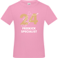 Freekick Specialist Design - Basic kids t-shirt_PINK ORCHID_front