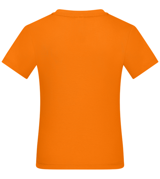 Freekick Specialist Design - Basic kids t-shirt_ORANGE_back