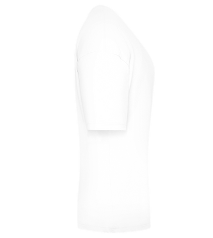 Won me Over Design - Premium women's oversized t-shirt_WHITE_right