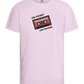 Feel the Beat Design - Basic kids t-shirt_LIGHT PINK_front