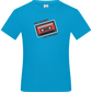 Feel the Beat Design - Basic kids t-shirt_TURQUOISE_front