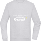 Fluently Ironic Design - Comfort Essential Unisex Sweater_ORION GREY II_front