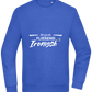 Fluently Ironic Design - Comfort Essential Unisex Sweater_ROYAL_front