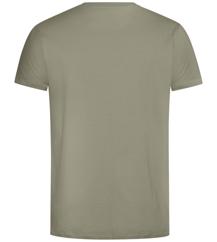 Torino City Skyline Design - Comfort Unisex T-Shirt_KHAKI_back