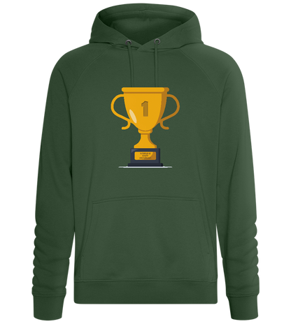 #1 Grandma Design - Comfort unisex hoodie_GREEN BOTTLE_front