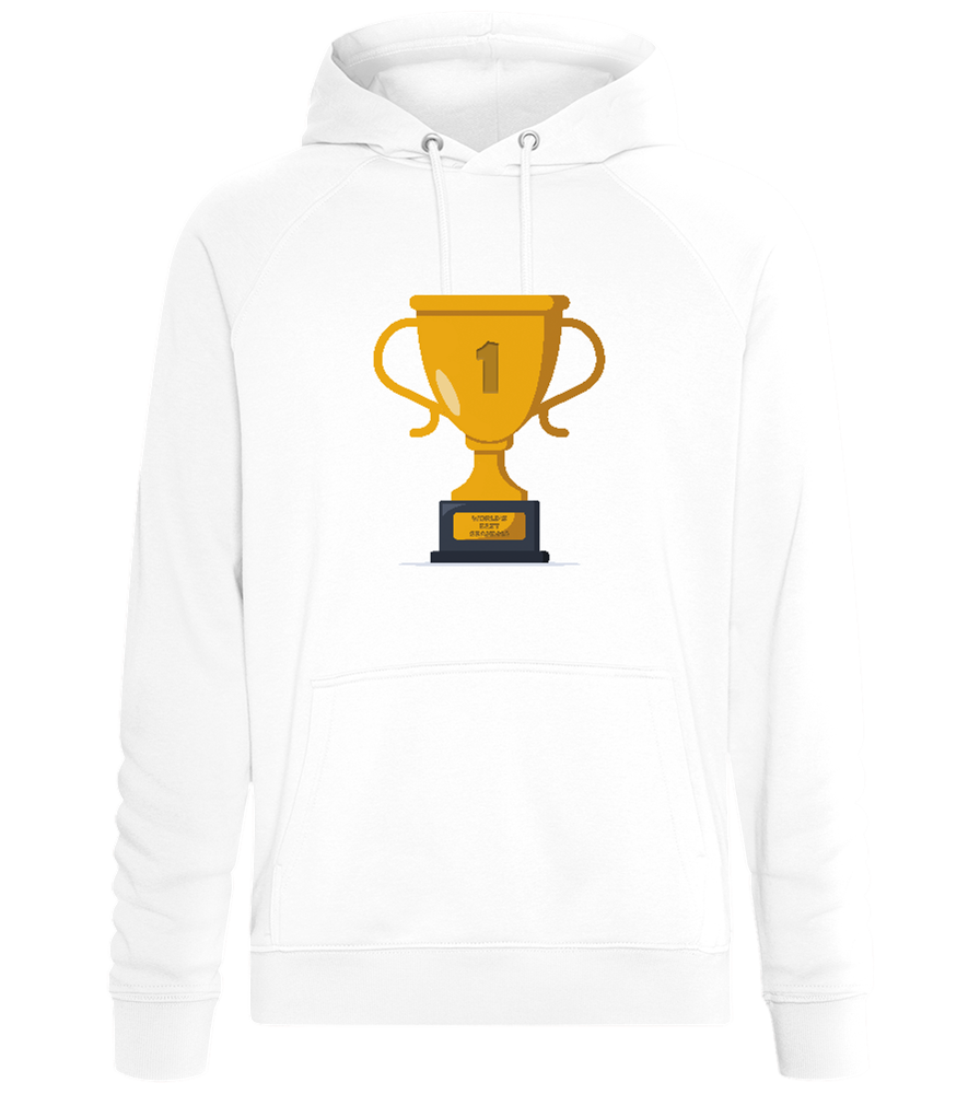 #1 Grandma Design - Comfort unisex hoodie_WHITE_front