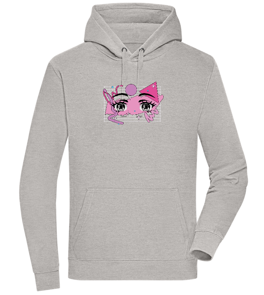 Fancy Eyes Design - Premium unisex hoodie_ORION GREY II_front