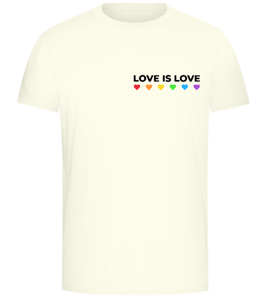 Let Love Be Love Design - Comfort Unisex T-Shirt_ECRU_front